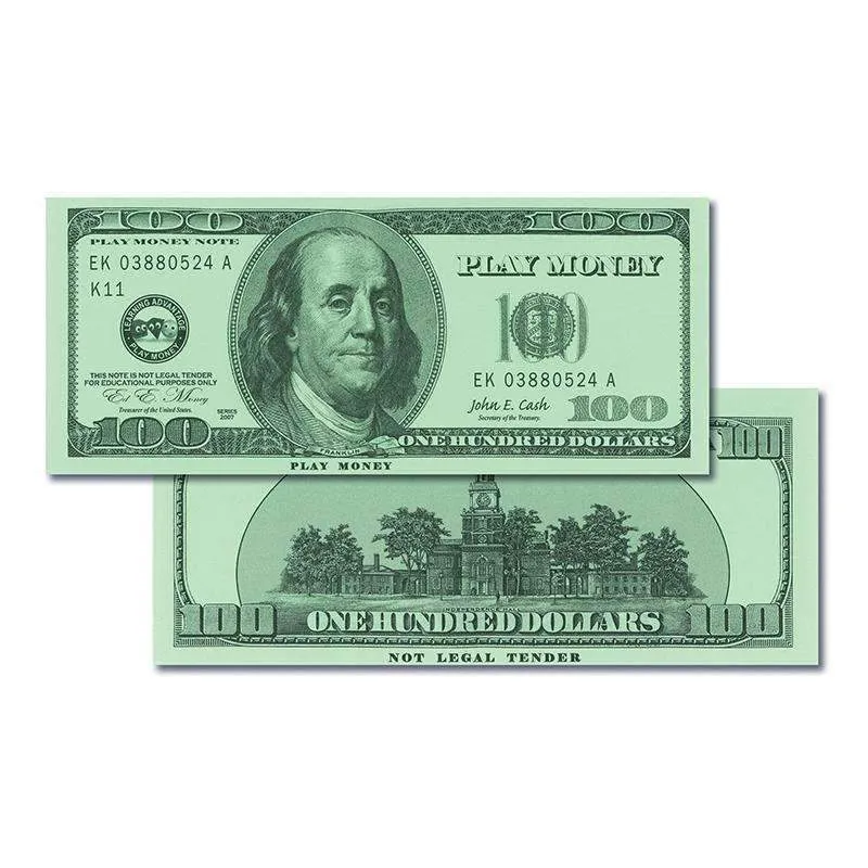 $100 Bills Set Of 50