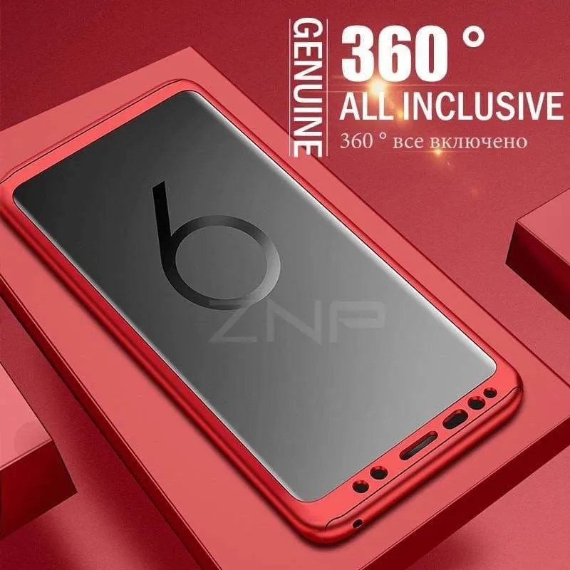 360 Degree Full Cover Luxury Phone Case For Samsung Galaxy