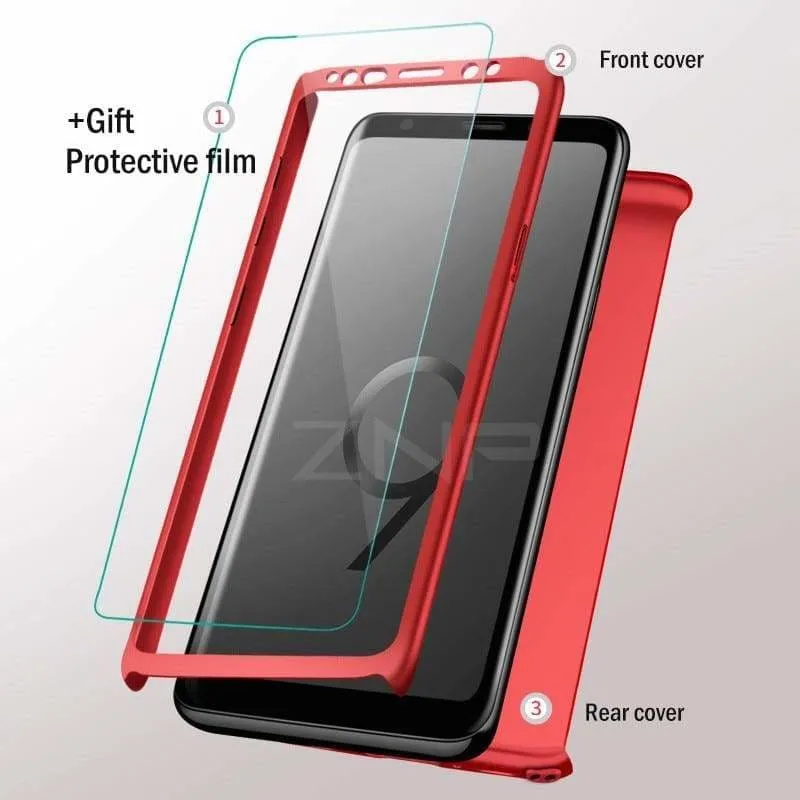 360 Degree Full Cover Luxury Phone Case For Samsung Galaxy