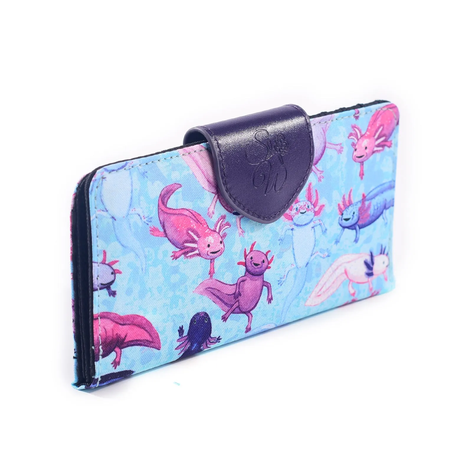 A Lotta Axolotls Long Wallet