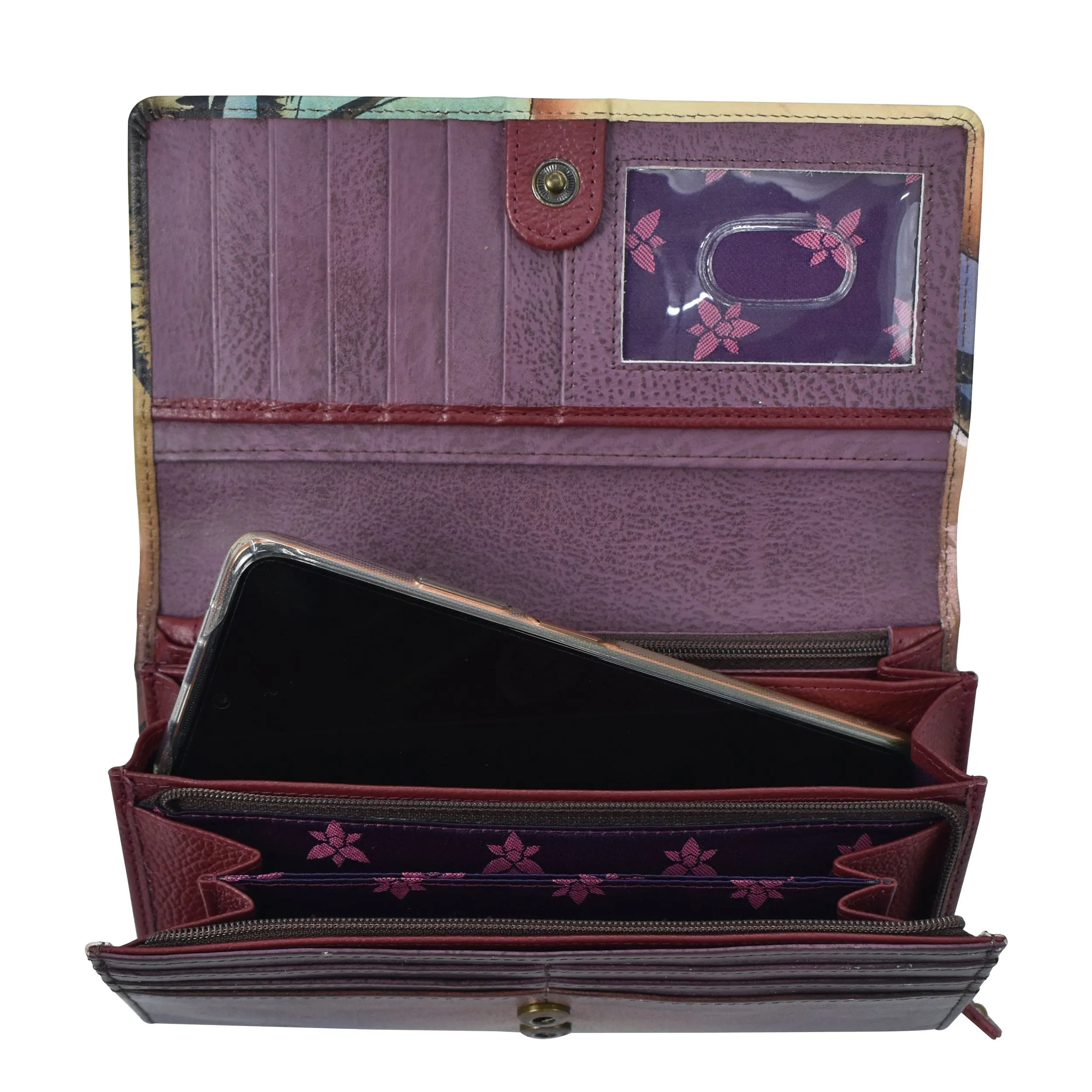 Accordion Flap Wallet - 1112