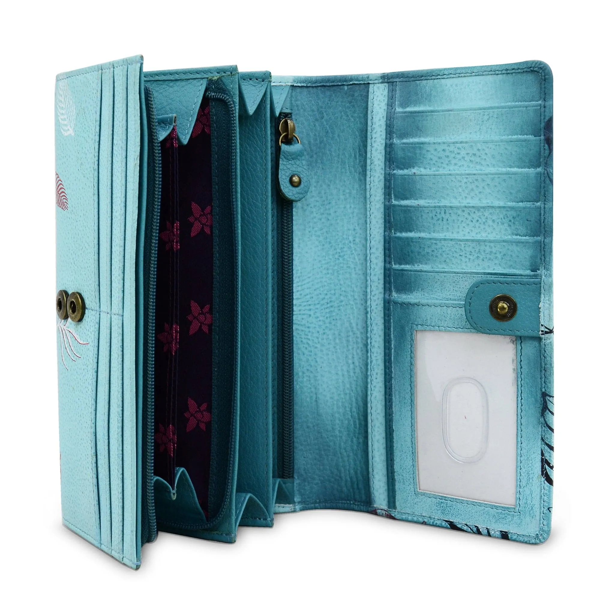 Accordion Flap Wallet - 1112