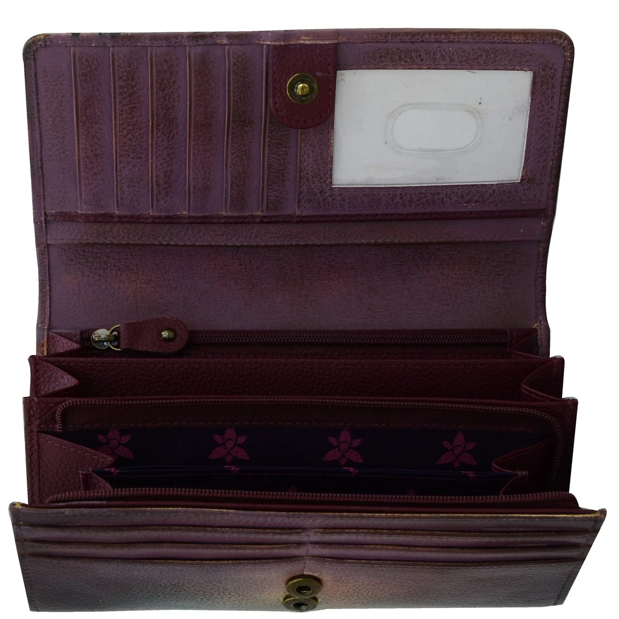 Accordion Flap Wallet - 1112