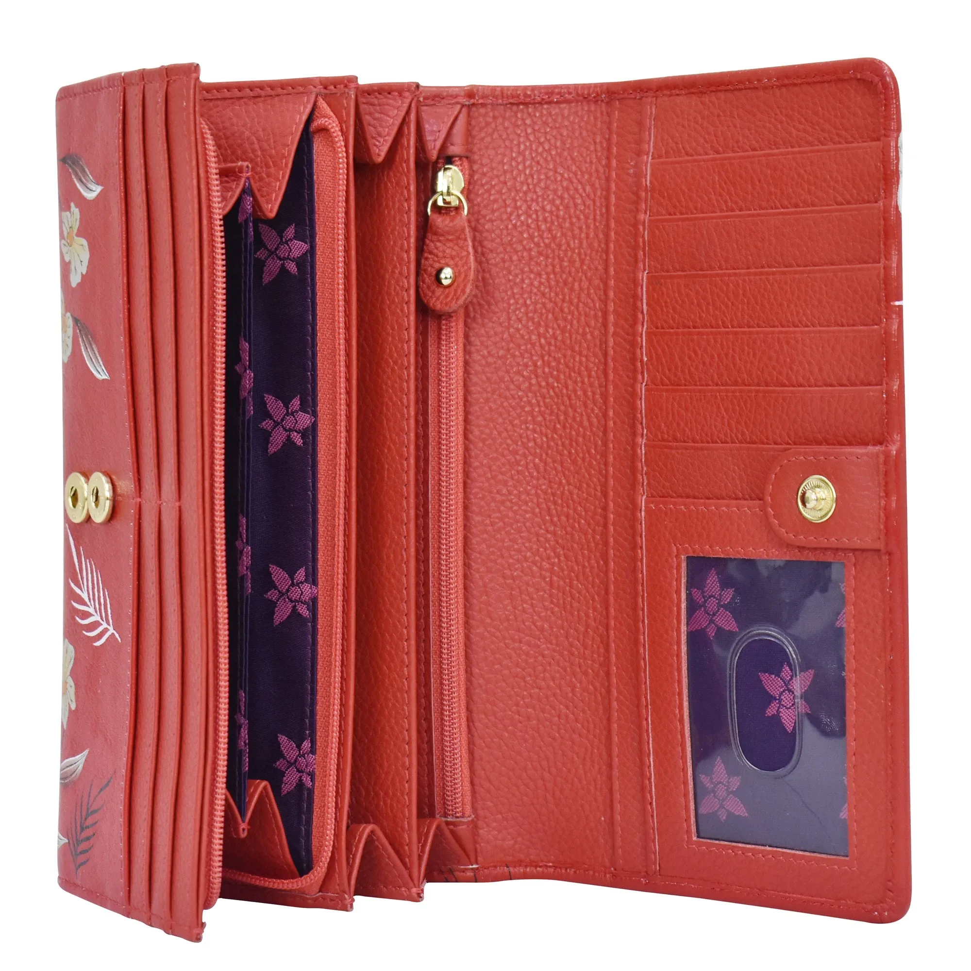 Accordion Flap Wallet - 1112