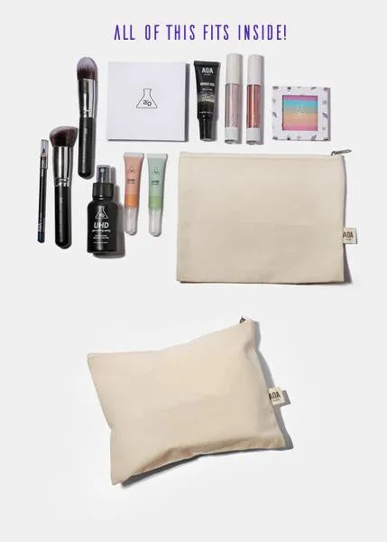 AOA Canvas Bag - Makeup First