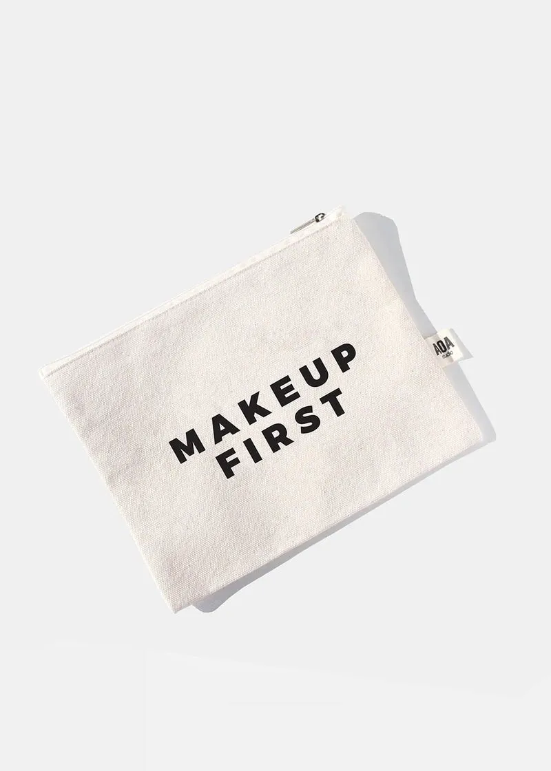 AOA Canvas Bag - Makeup First