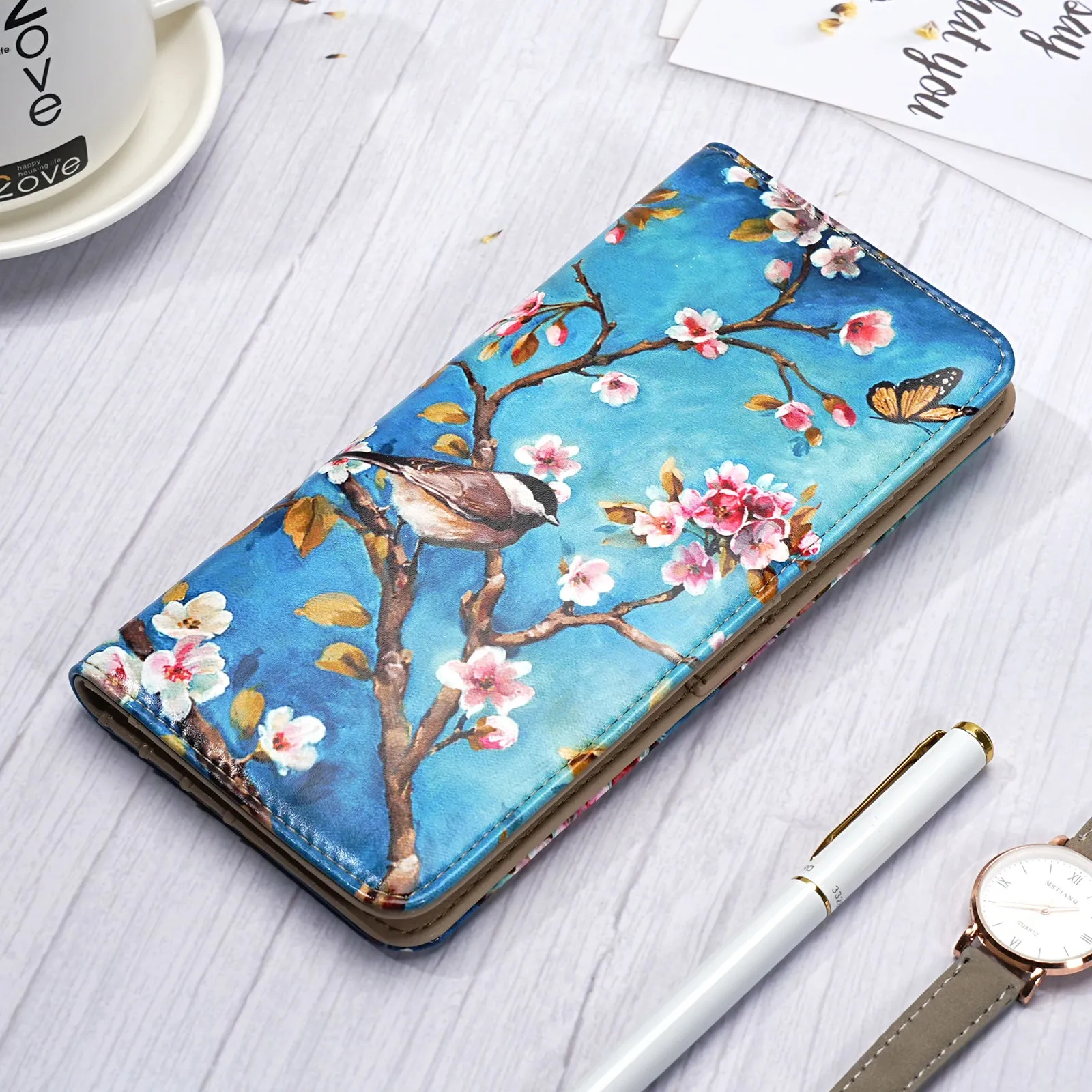 APHISON Ultra Slim RFID Long Wallet - 126