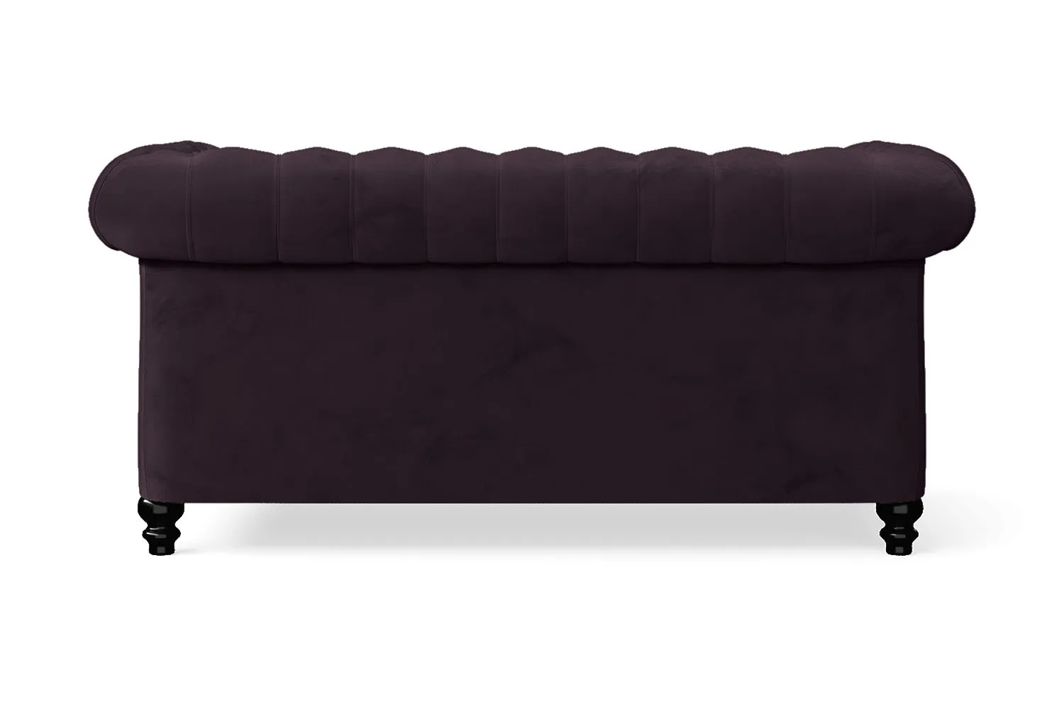 Aversa 2 Seater Sofa Purple Velvet