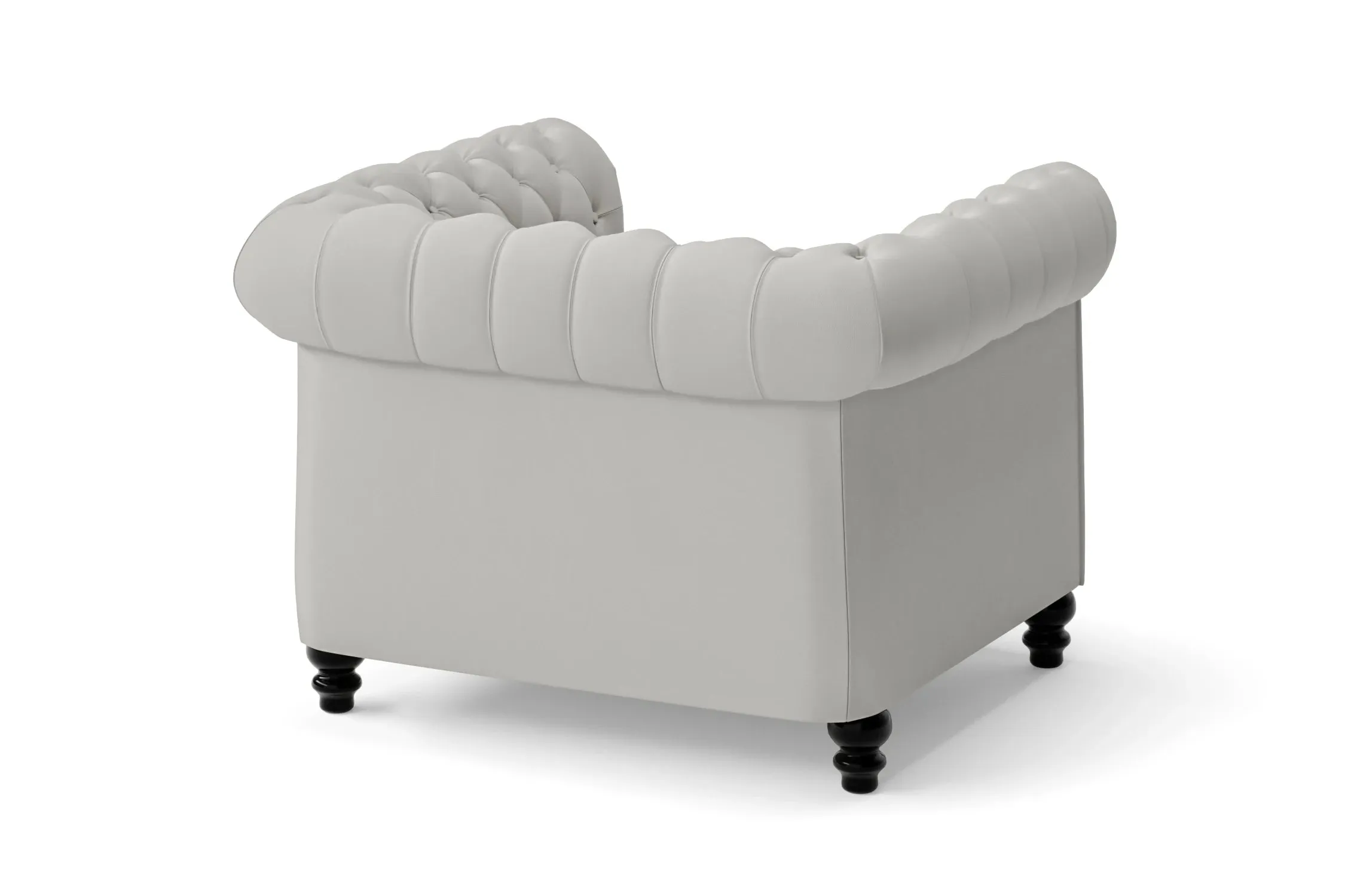 Aversa Armchair White Leather