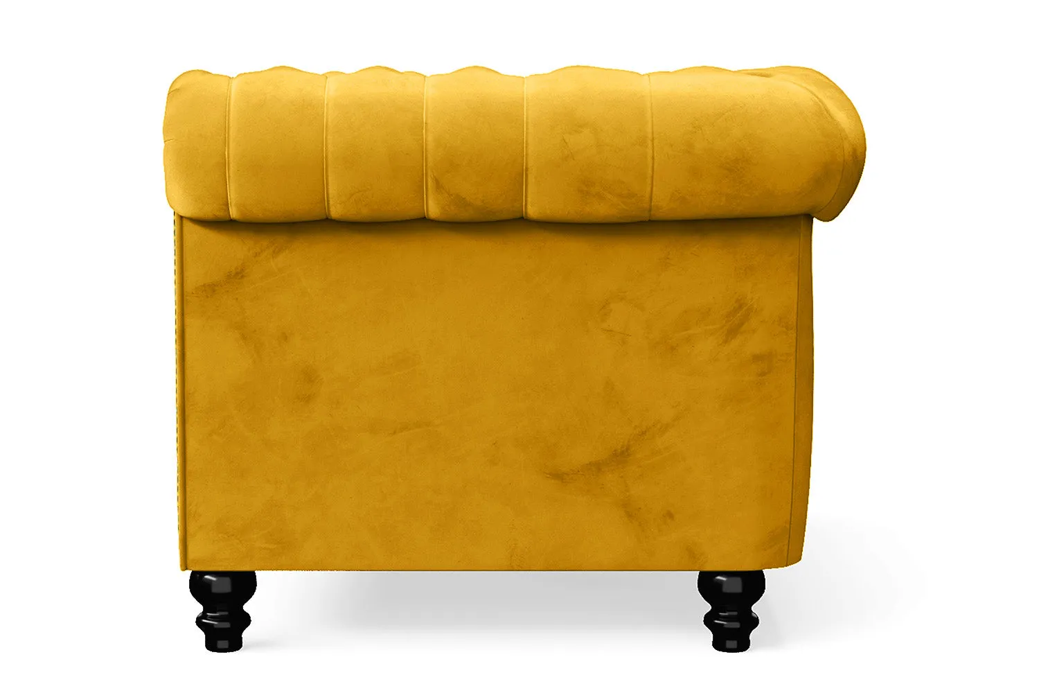 Aversa Armchair Yellow Velvet