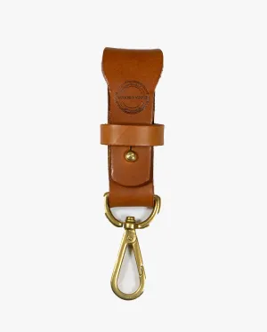 Barnes and Moore Yardman II Leather Key Fob - Tan