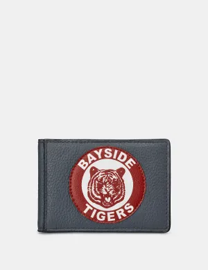 Bayside Tigers Grey Leather Travel Pass Holder