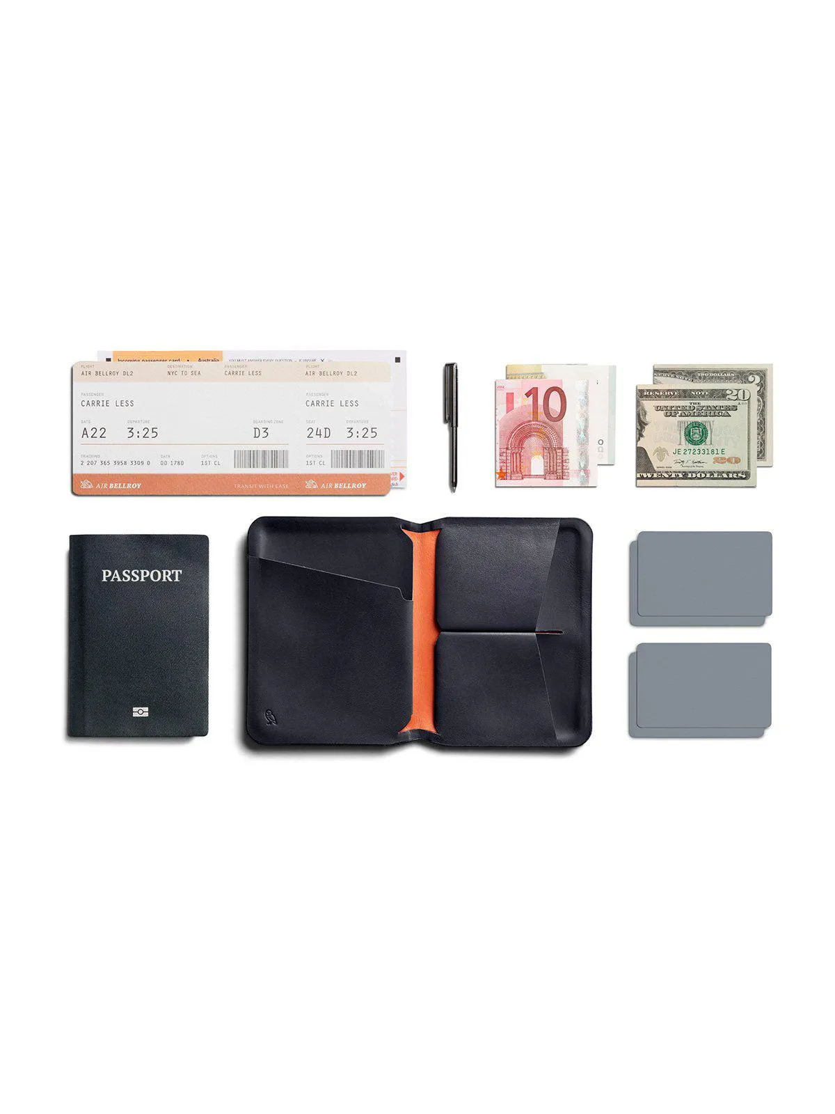 Bellroy APEX Passport Cover Onyx