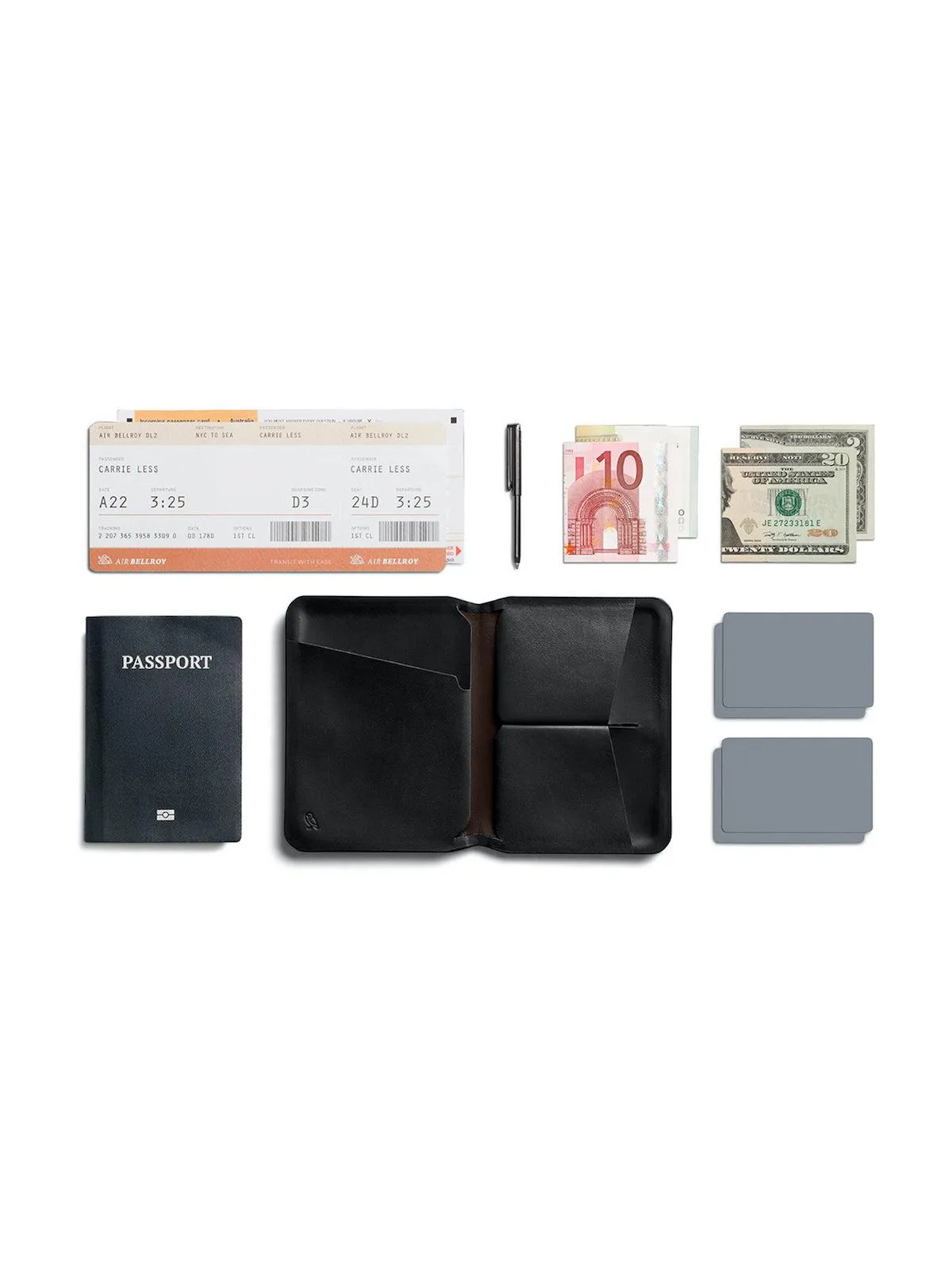 Bellroy APEX Passport Cover Raven