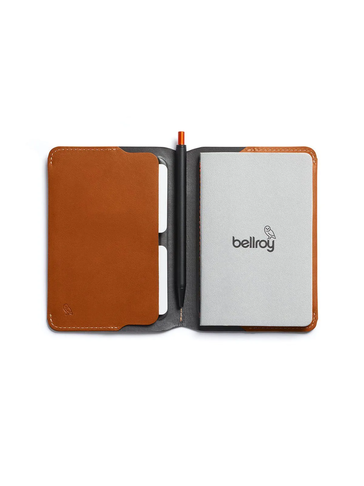 Bellroy Notebook Cover & Pen Caramel