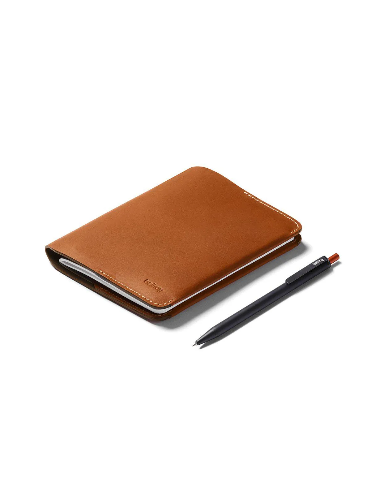 Bellroy Notebook Cover & Pen Caramel