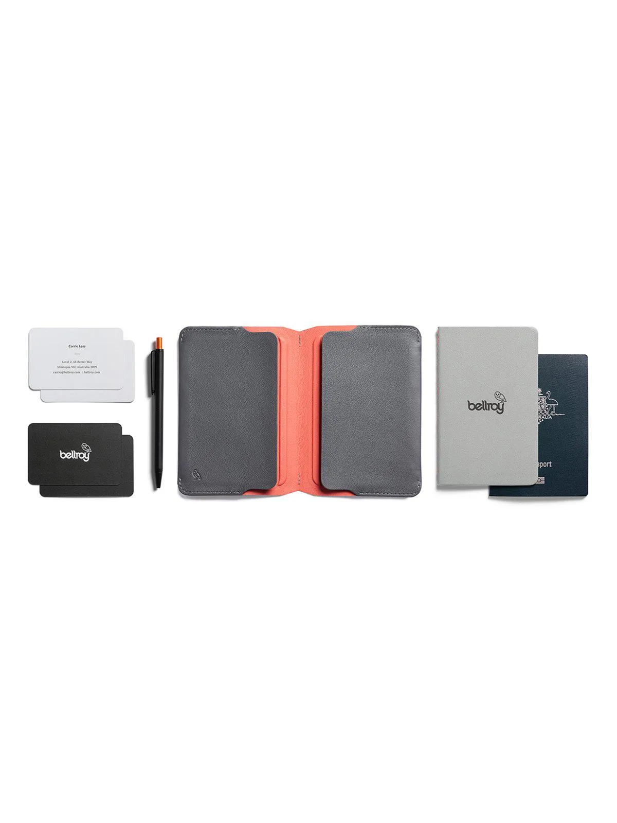 Bellroy Notebook Cover & Pen Graphite