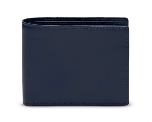 Billfold Wallet with 6 C/C in Marine Blue