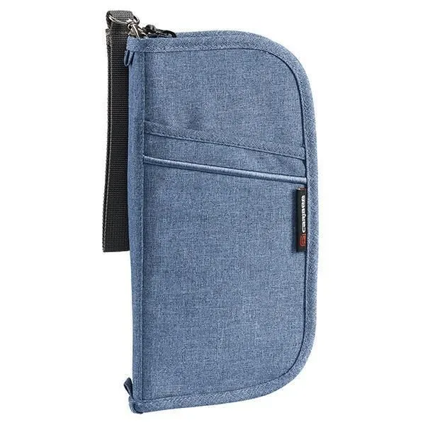 Caribee Travel Document Wallet - Navy Distress