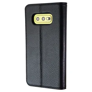 Case-Mate Wallet Folio Phone Case for Samsung Galaxy S10e - Black Leather