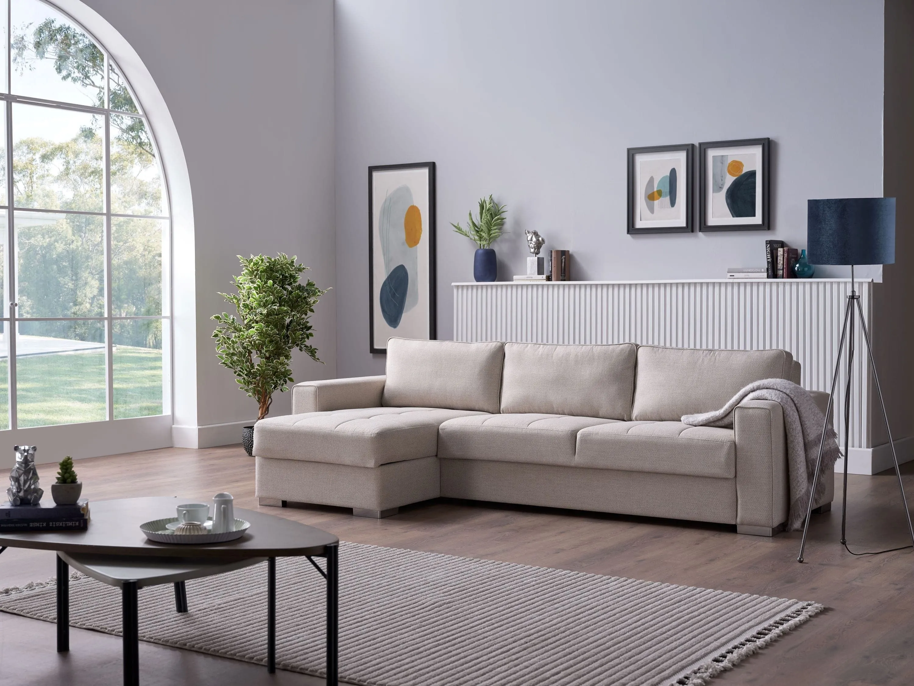 Cooper Sectional Beige