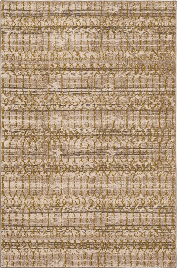 Cosmopolitan 91219 20047 Flirt Brushed Gold Rug