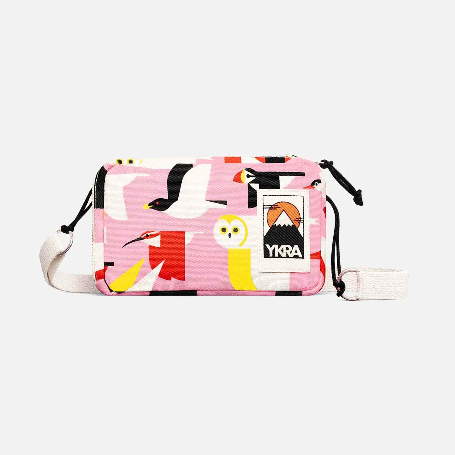 Cotton Canvas Travel Case Bag - Flying Flock