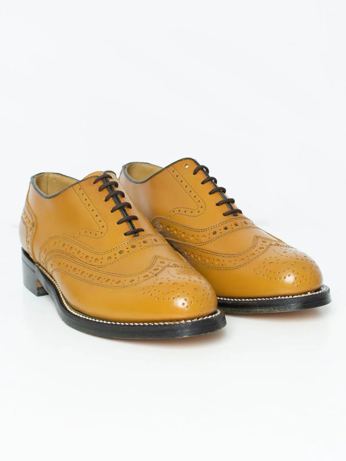 Crockett & Jones Leather Biscuit Calf Leather