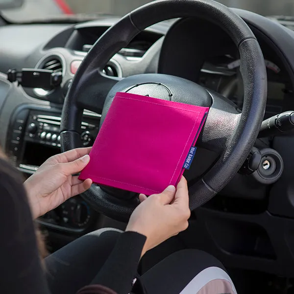 Disabled Blue Badge Wallet in Pink Panama