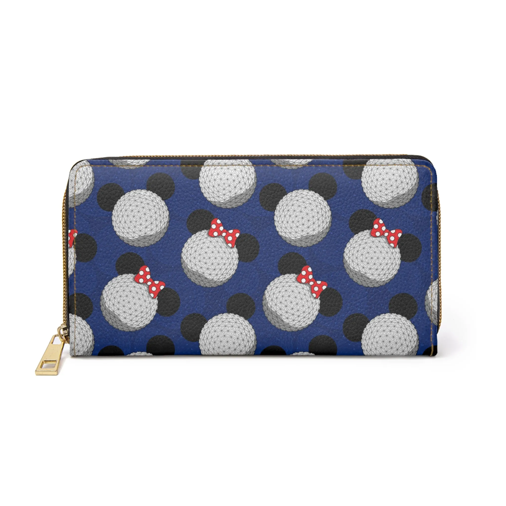 Disney Epcot Experimental Prototypes Zipper Wallet