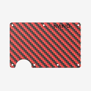 Front & Back Wallet Cover Plates (Diablo Red/Stealth Black)