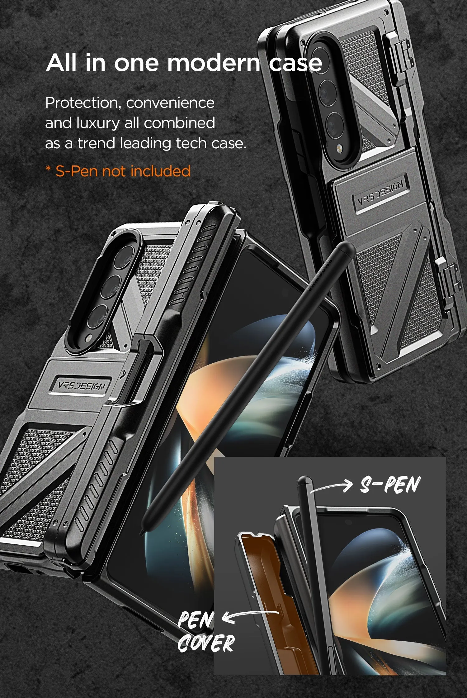 Galaxy Z Fold 4 Case Terra Guard Ultimate Go S Series