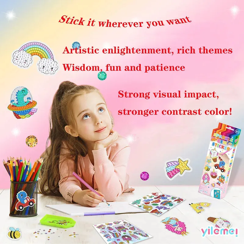 Gem Diamond Painting Art Kits for Kids