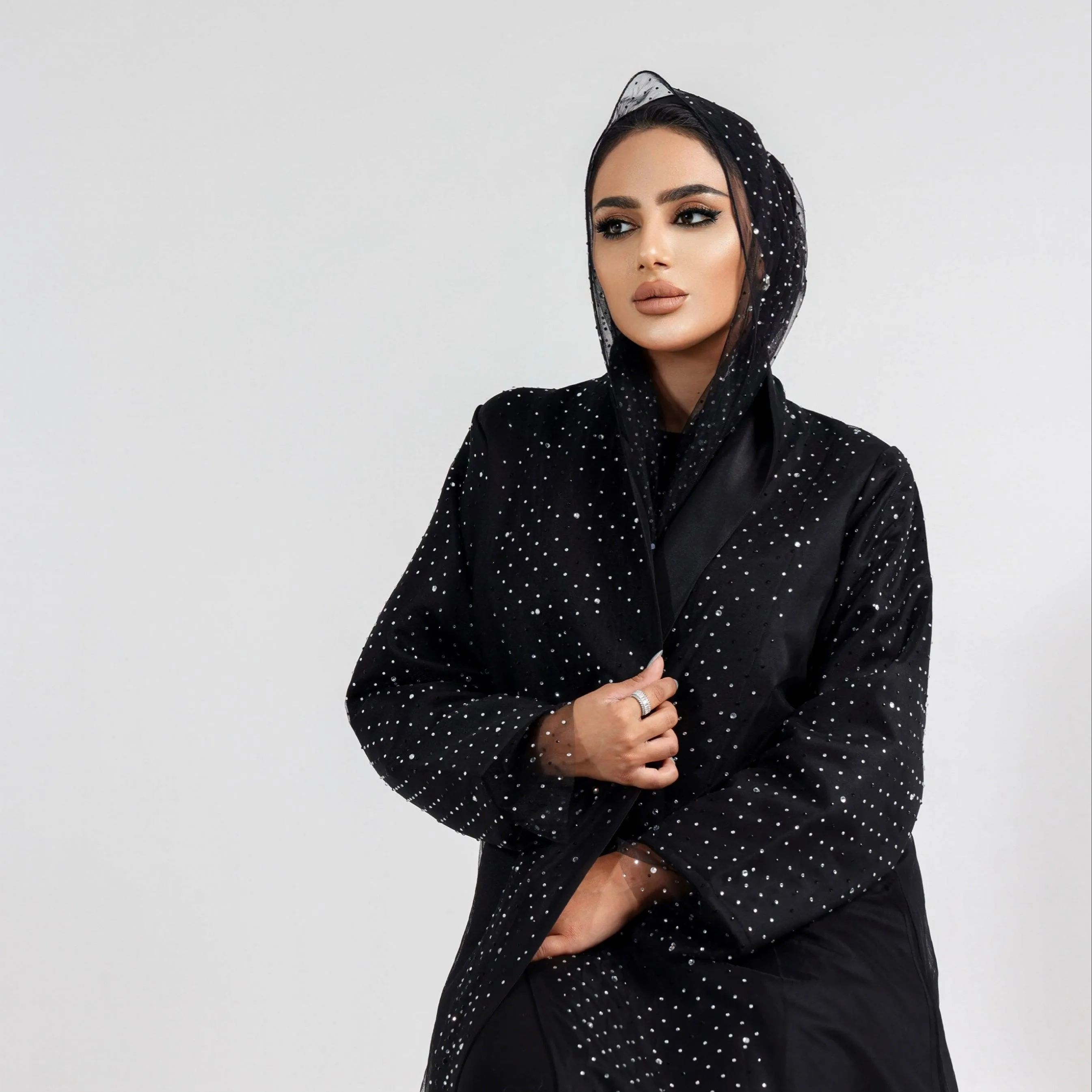 Glittery Abaya - Exclusive