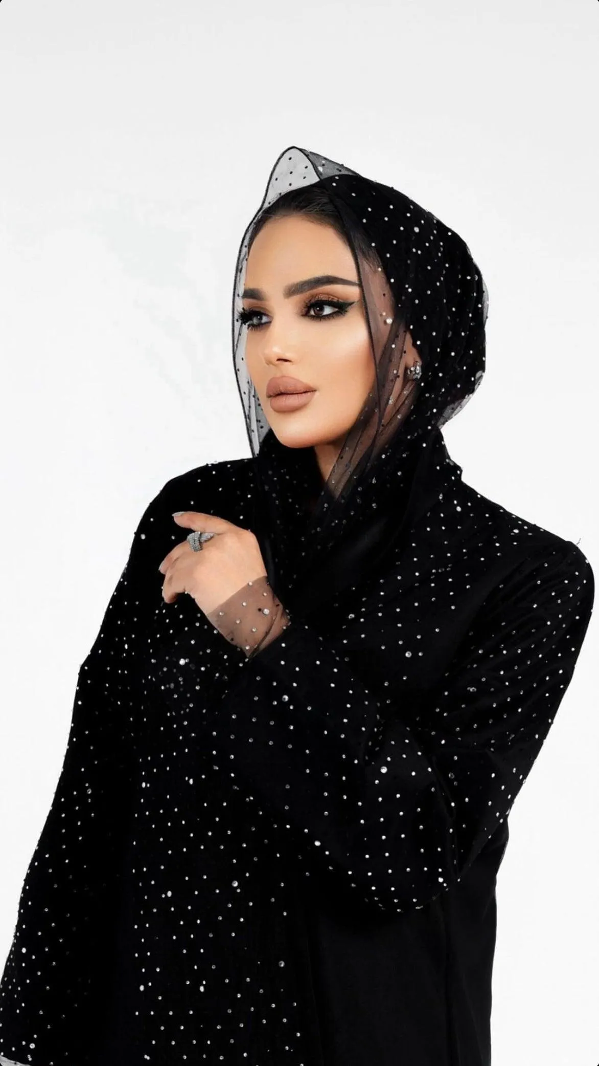 Glittery Abaya - Exclusive