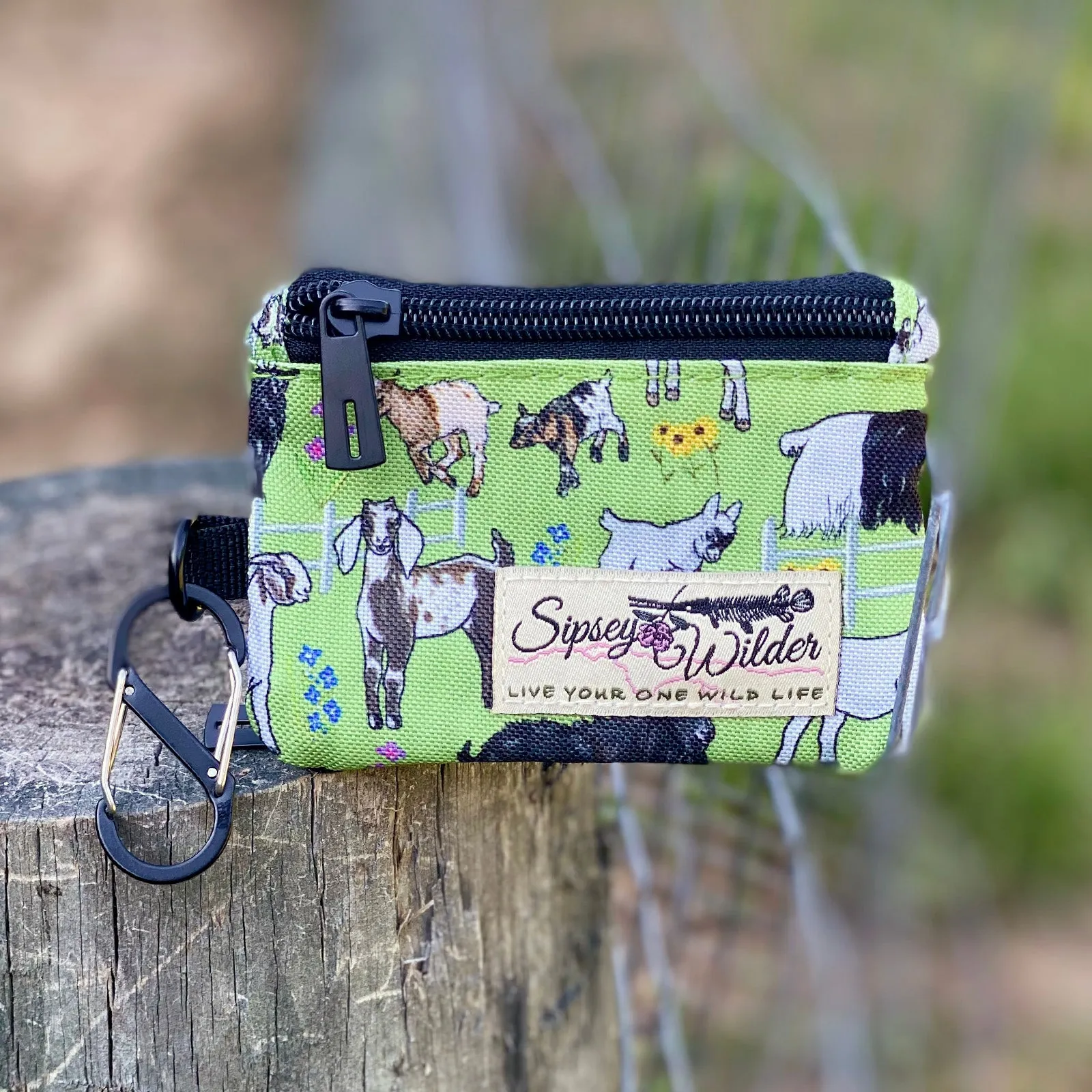 Greener Pastures Clip Wallet