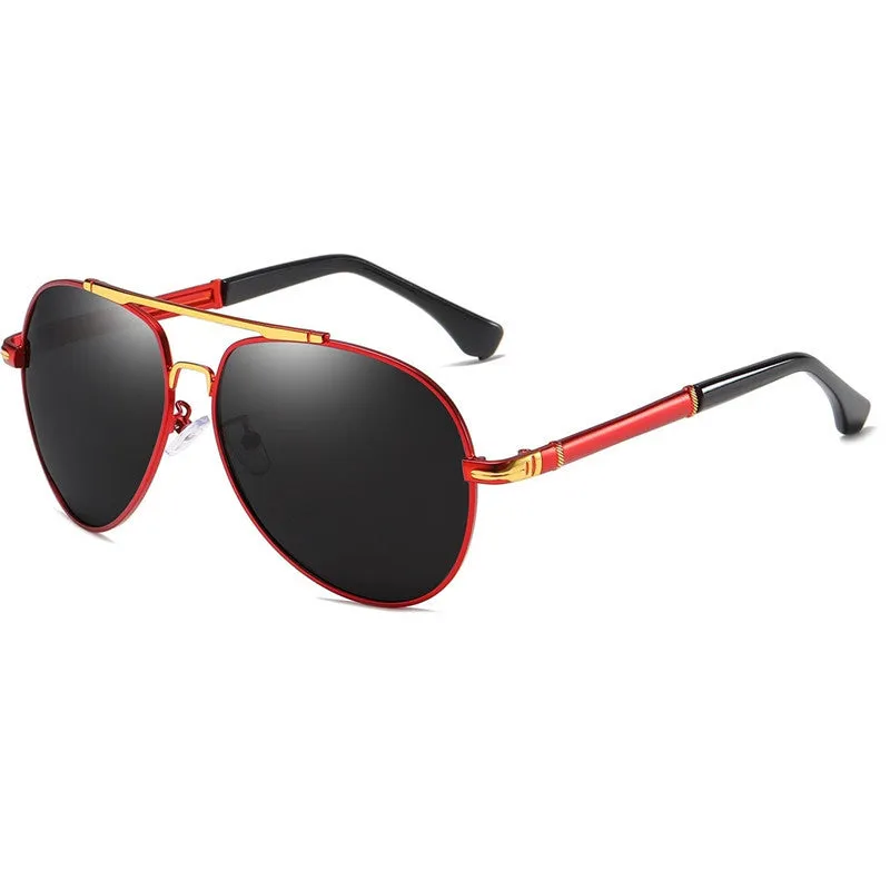 INSTOCK - New polarized high-end driving mirror men's sunglasses.