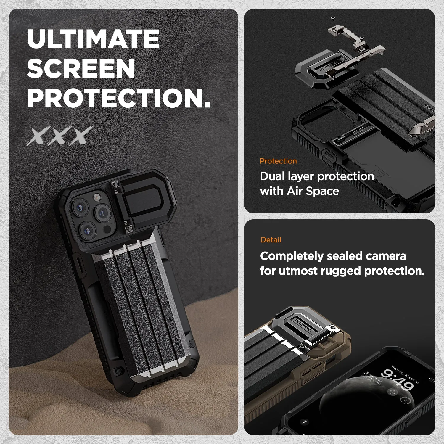 iPhone 15 Pro Case Damda Glide Ultimate