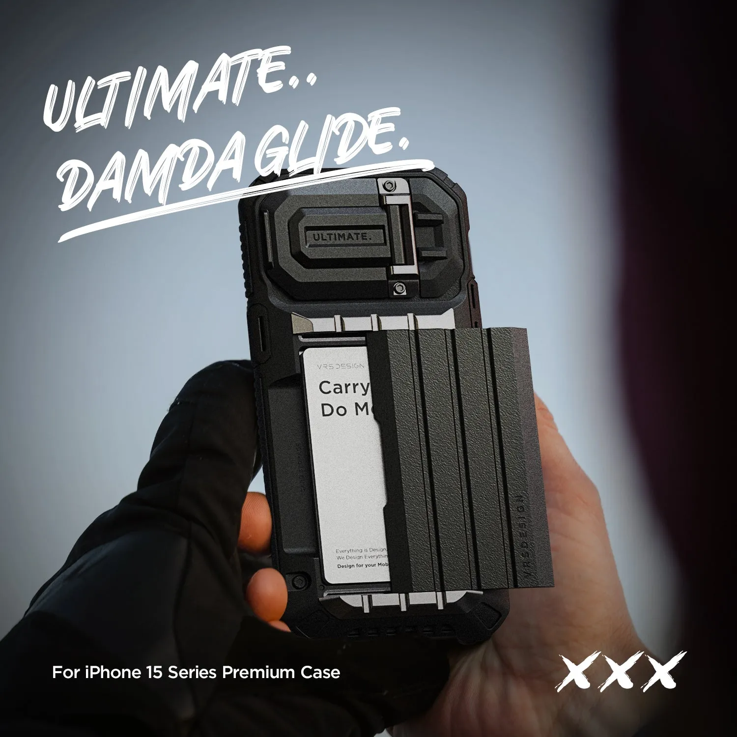 iPhone 15 Pro Case Damda Glide Ultimate