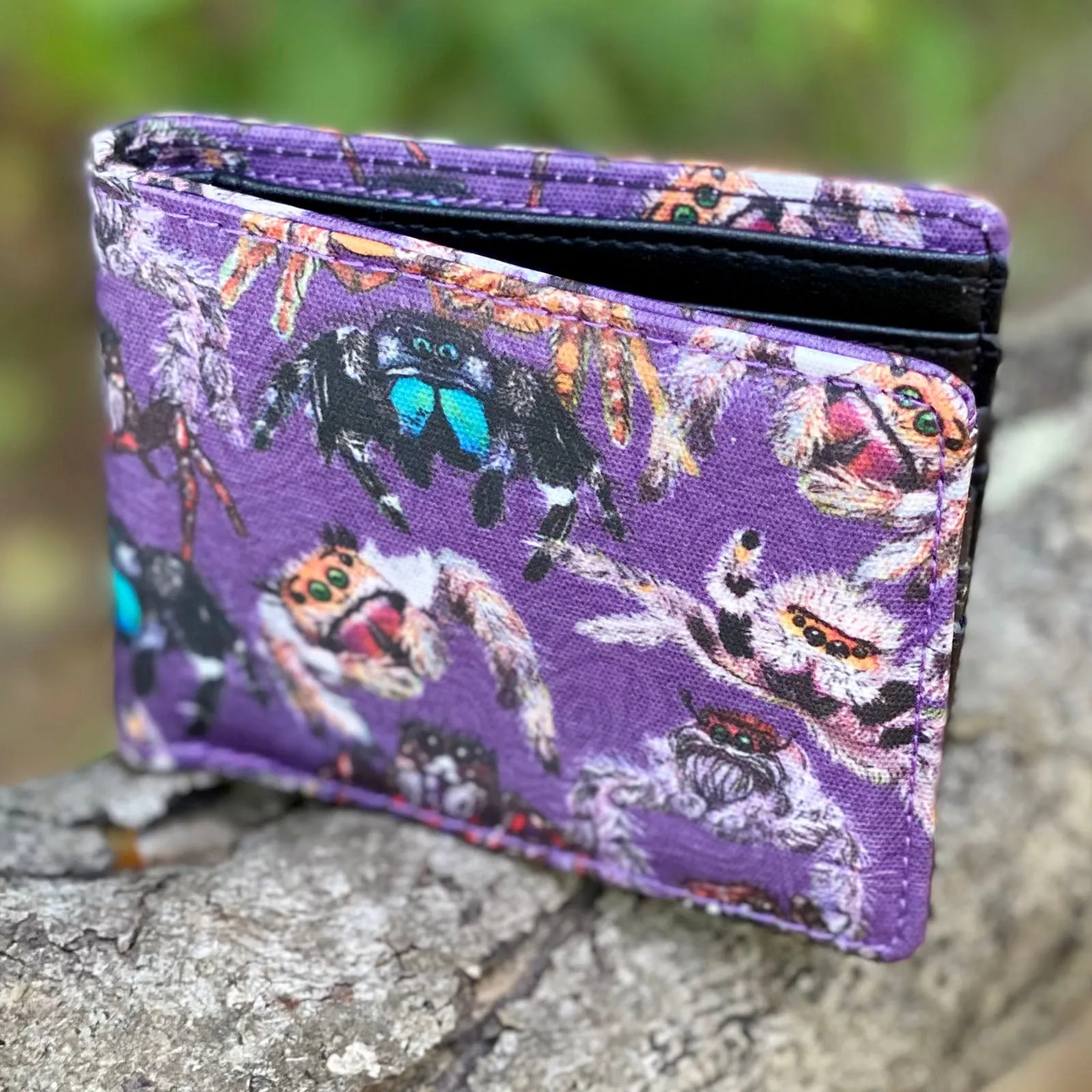 Jumping Spiders Bifold Wallet