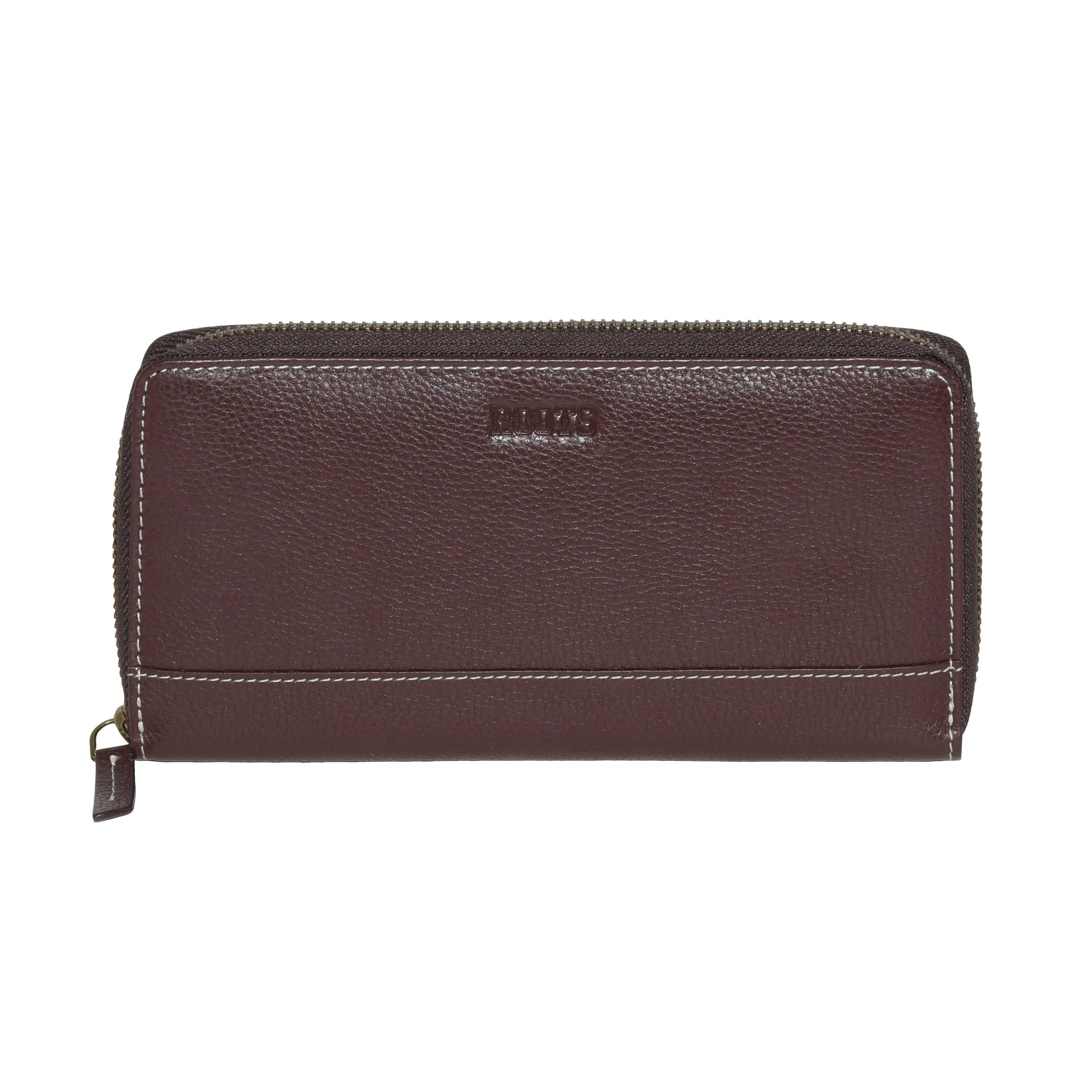 Ladies Slim Zipper Round Wallet