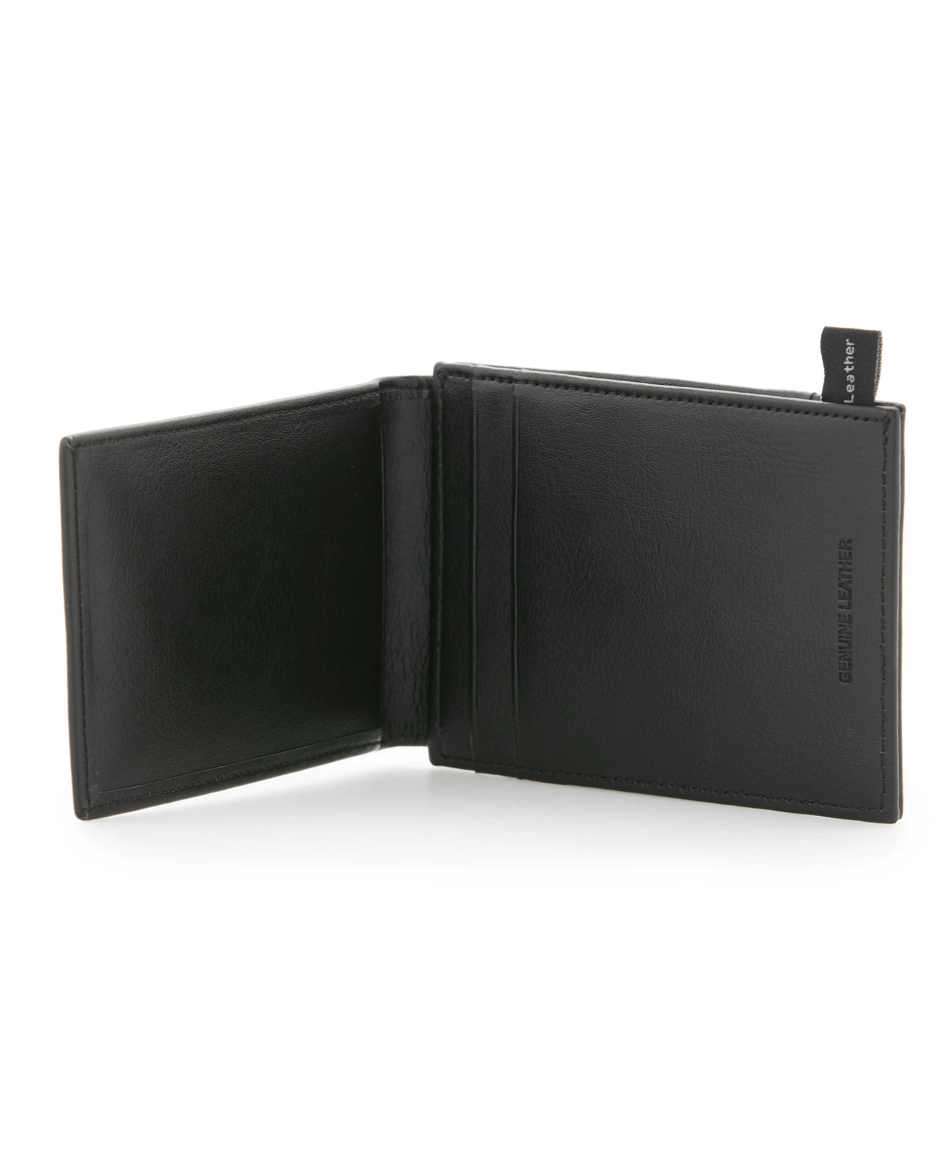 Leather Magnetic Card Case Wallet