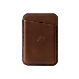 Leather Magnetic Wallet - Terra