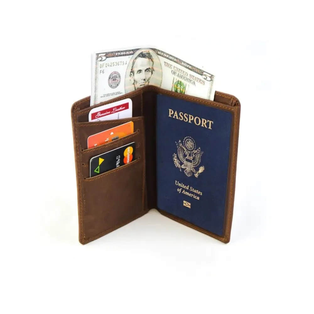 Leather Passport Holder