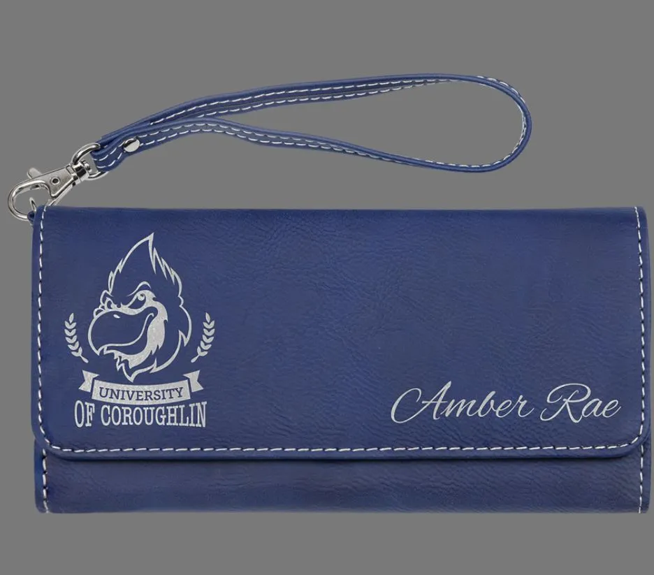 Leatherette Wristlet