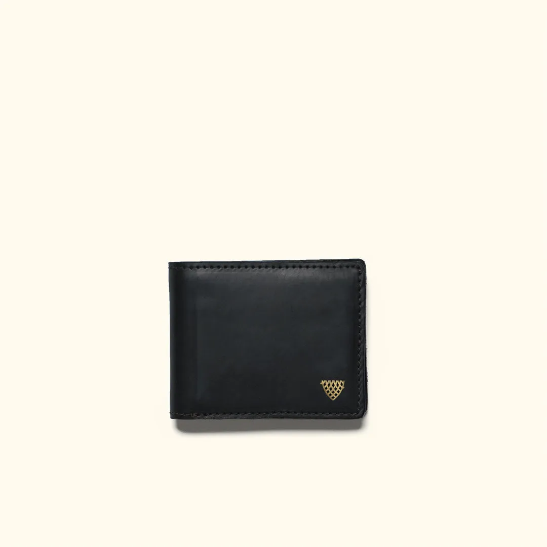 Limited Edition Jefferson Leather Bifold Wallet | Black