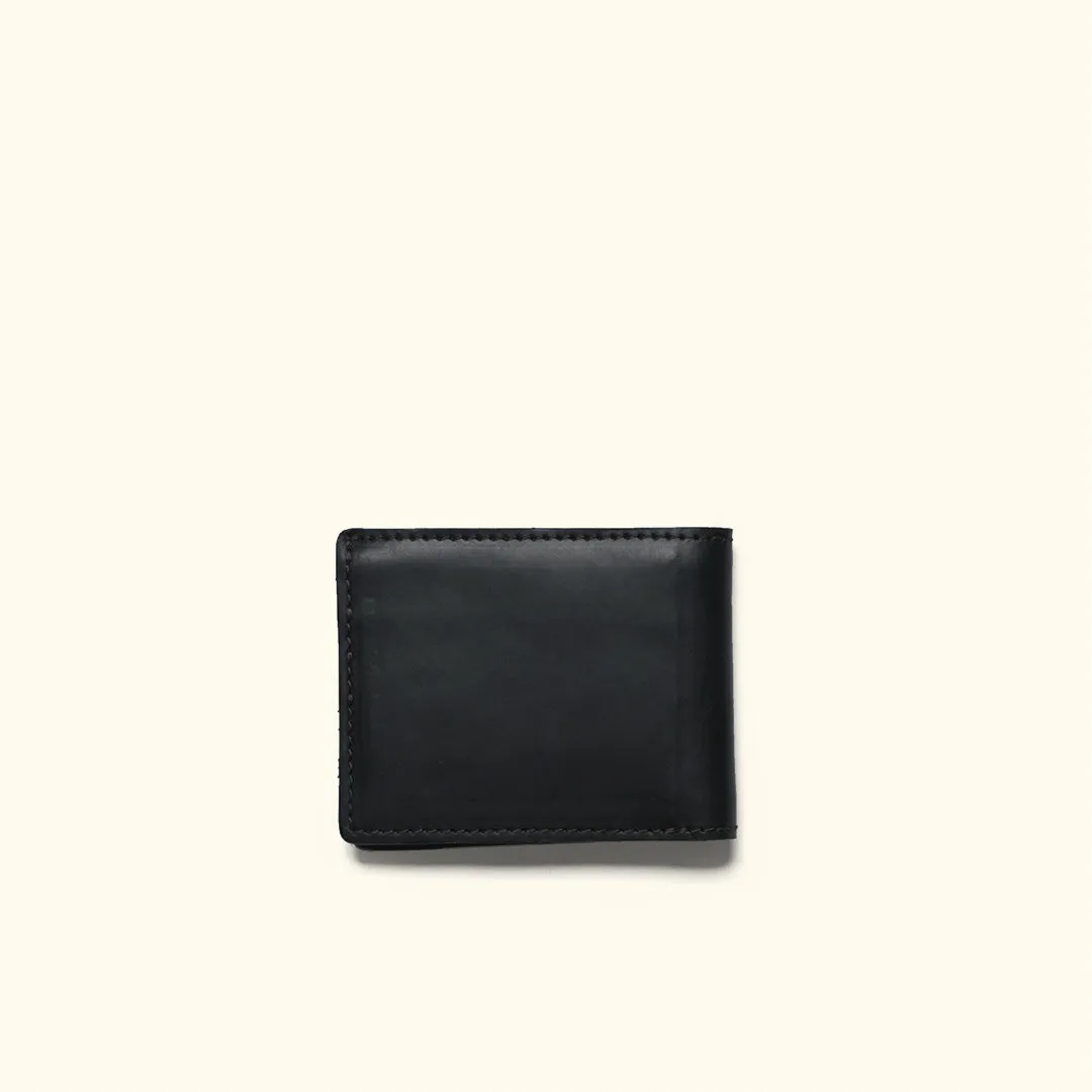 Limited Edition Jefferson Leather Bifold Wallet | Black