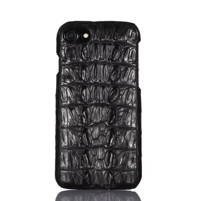 Luxury 3D Crocodile Skin Leather Case for iPhone Models