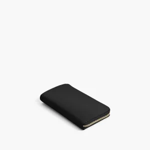 Magnolia Leather Wallet - Nappa Leather - Black / Gold / Grey