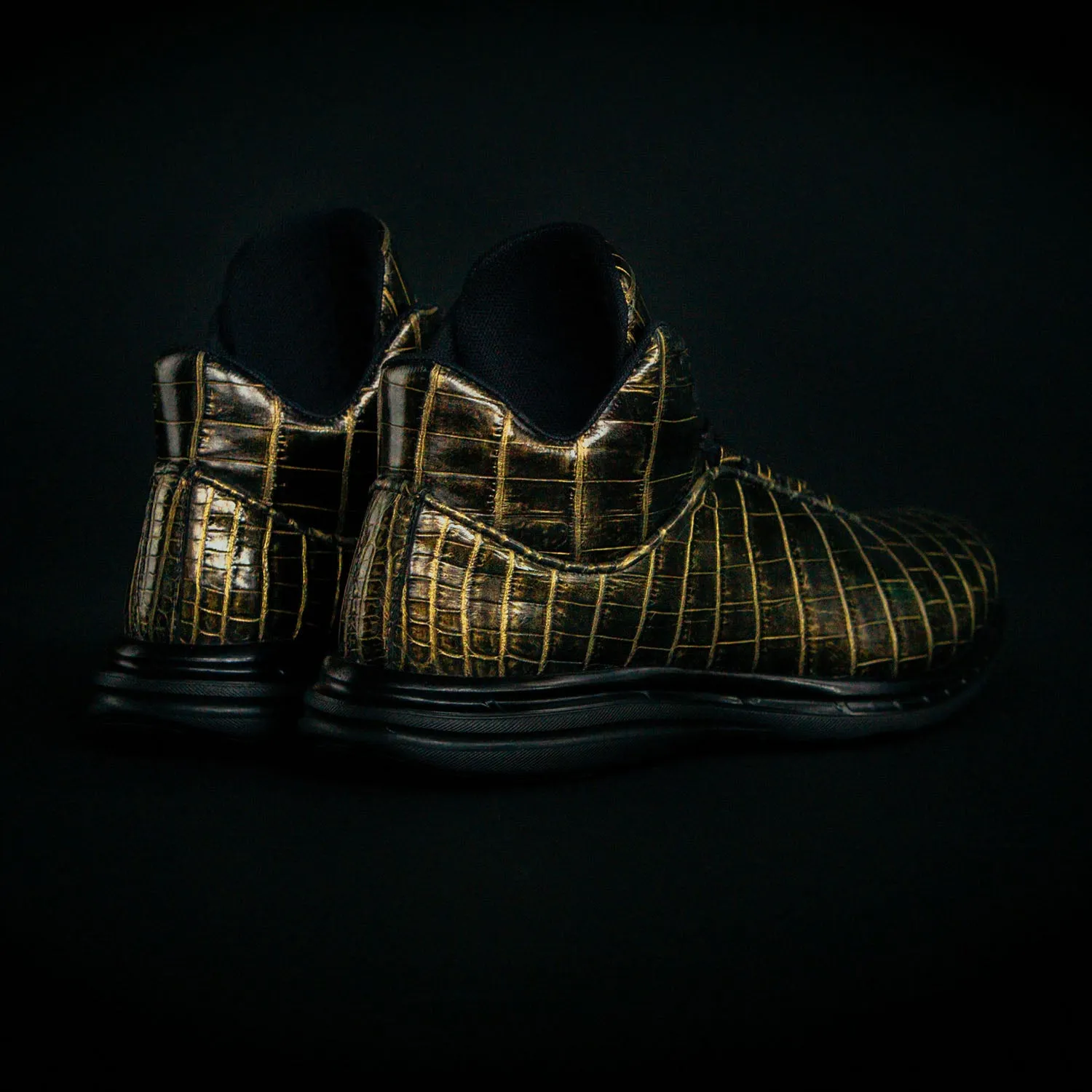 Men's Lusso Supreme Black / Pure Gold